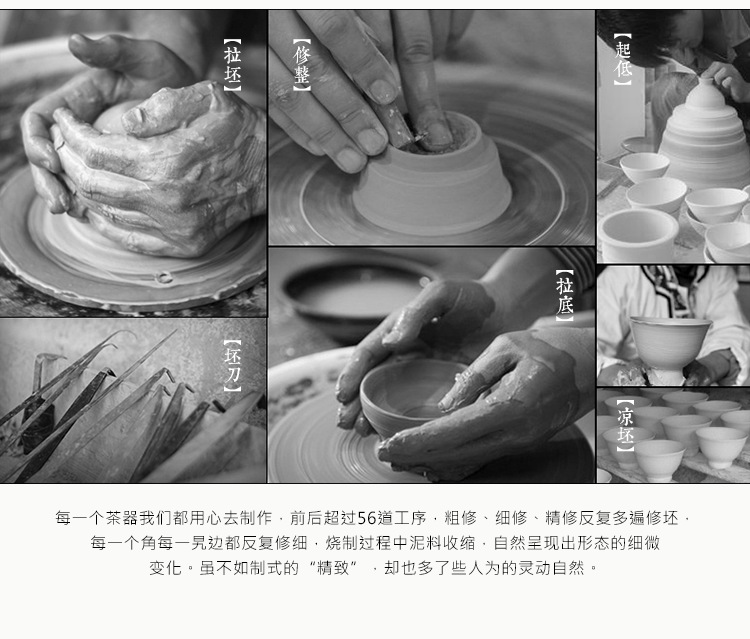 整套精美青花盖碗茶具套装批发 德化陶瓷冰梅功夫茶具套装可定制示例图37