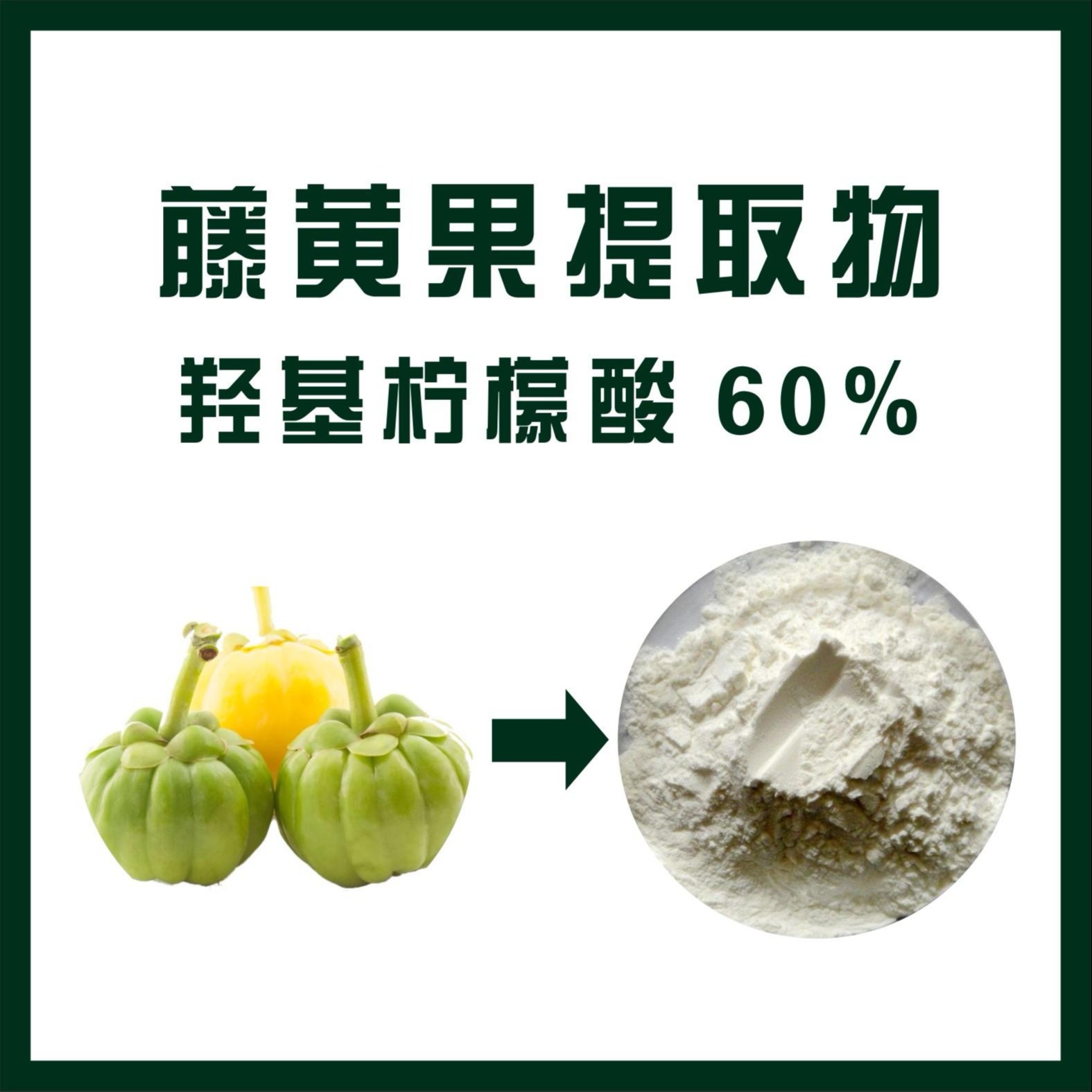 现货供应 藤黄果提取物  羟基柠檬酸60% 进口原料图片