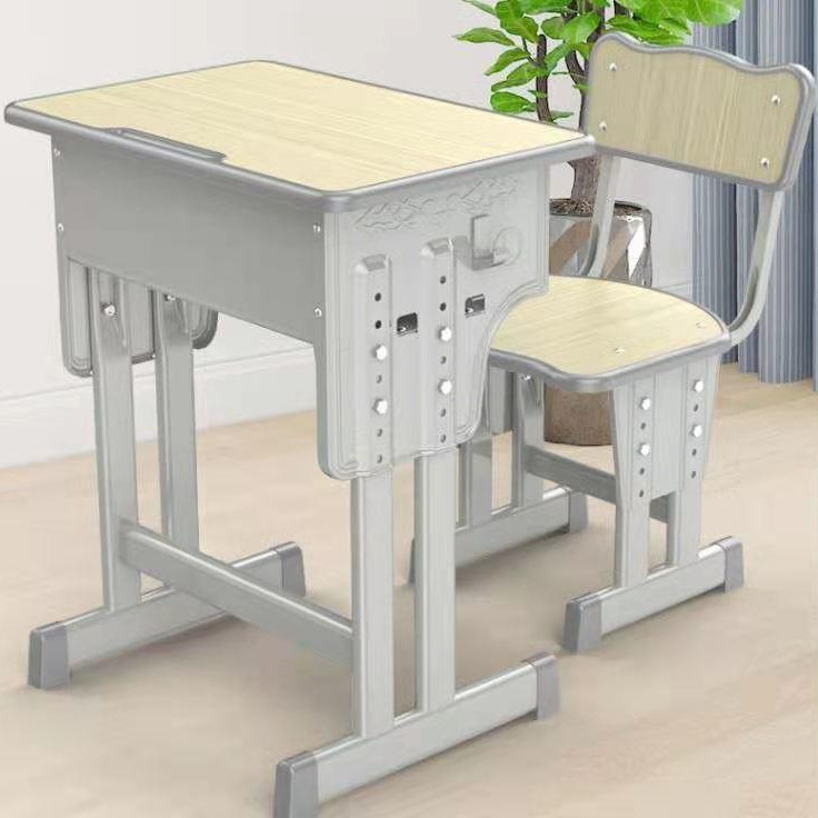 西安学生课桌椅厂家 学生桌子椅子 课桌椅定制 现货供应