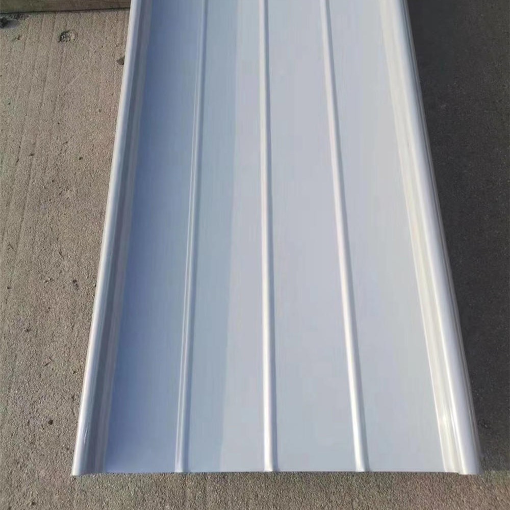 铝锰镁板430定做 金属面板 钢构专业面板 彩钢瓦制作 氟碳涂漆 晟泰图片