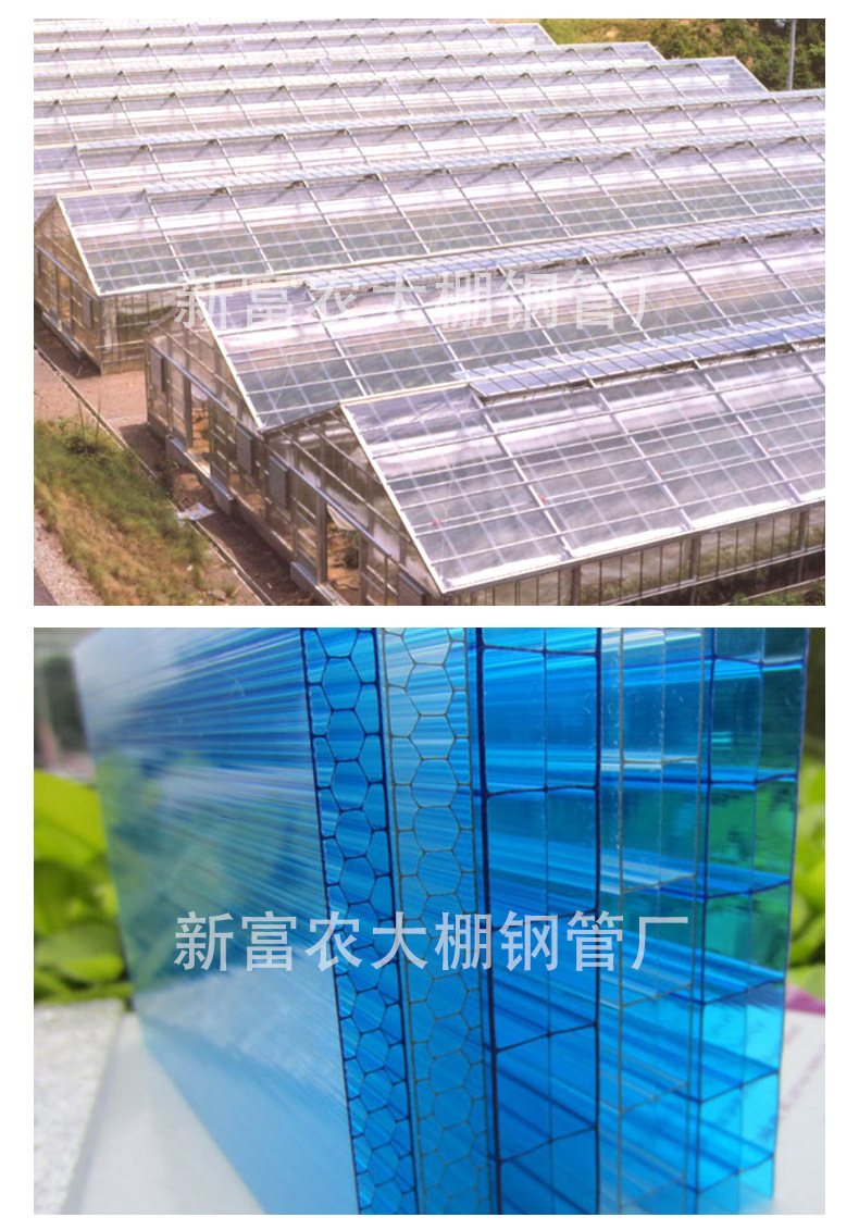 PC阳光板二层三层四层多层蜂窝结构聚碳酸酯中空阳光板厂家直销示例图4