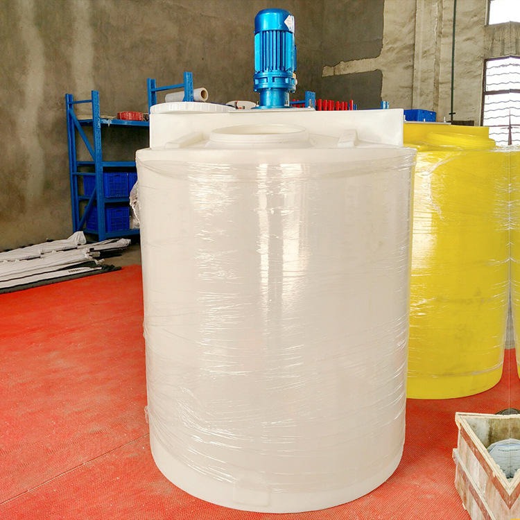 1吨加药搅拌桶 诺顺PE塑料材质1000l加药桶滚塑厂家直销