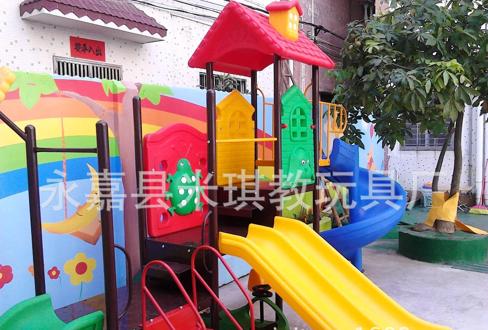 户外大型组合滑梯幼儿园滑梯 儿童游乐园设备大型游乐儿童滑滑梯示例图5