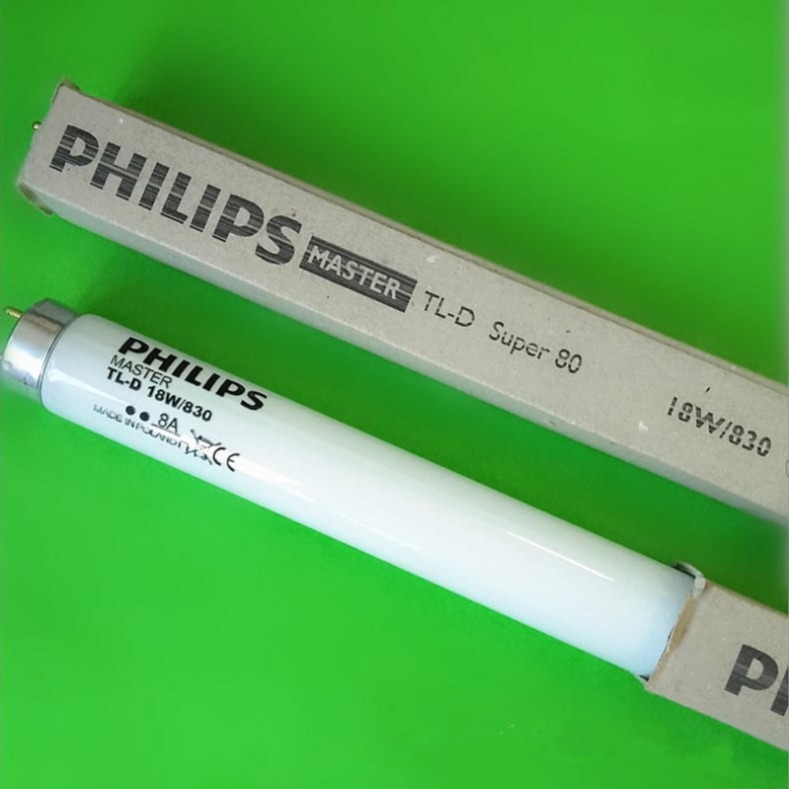 飞利浦/Philips TL83光源 TL-D 18W/830标准对色灯管 三基色荧光灯图片