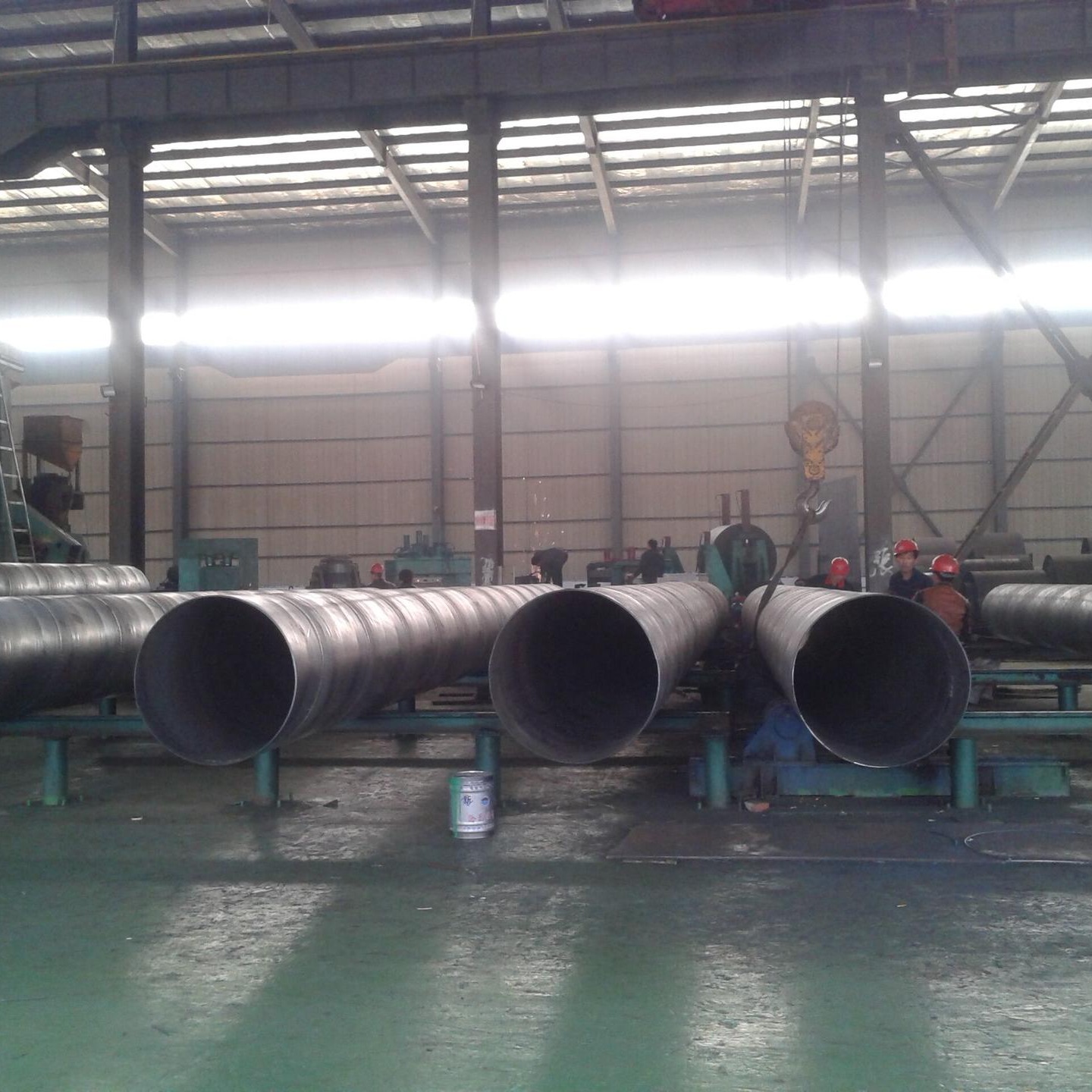 工业螺旋钢管 大口径螺旋生产厂家 环氧粉末涂塑 沧州英利管道公司