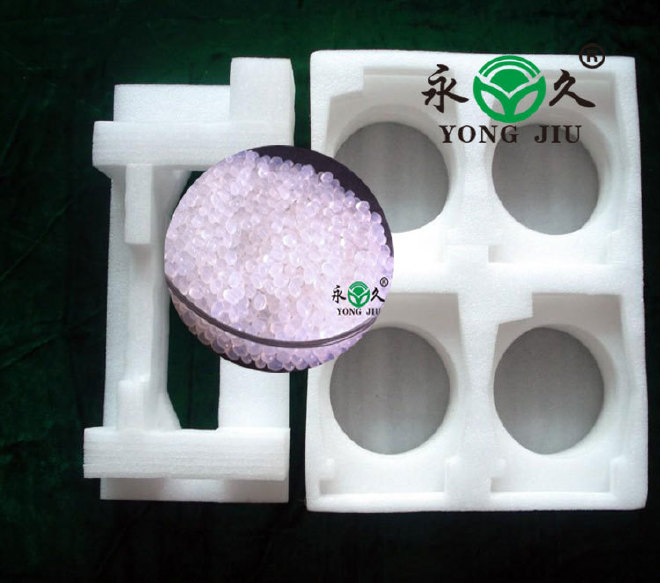 粘合PVC塑料板白色透明热熔胶粒EPE珍珠棉热熔胶粒多少钱一公斤示例图12
