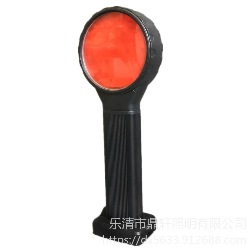 鼎轩照明双面方位灯FD5830LED光源红色磁吸障碍灯充电式