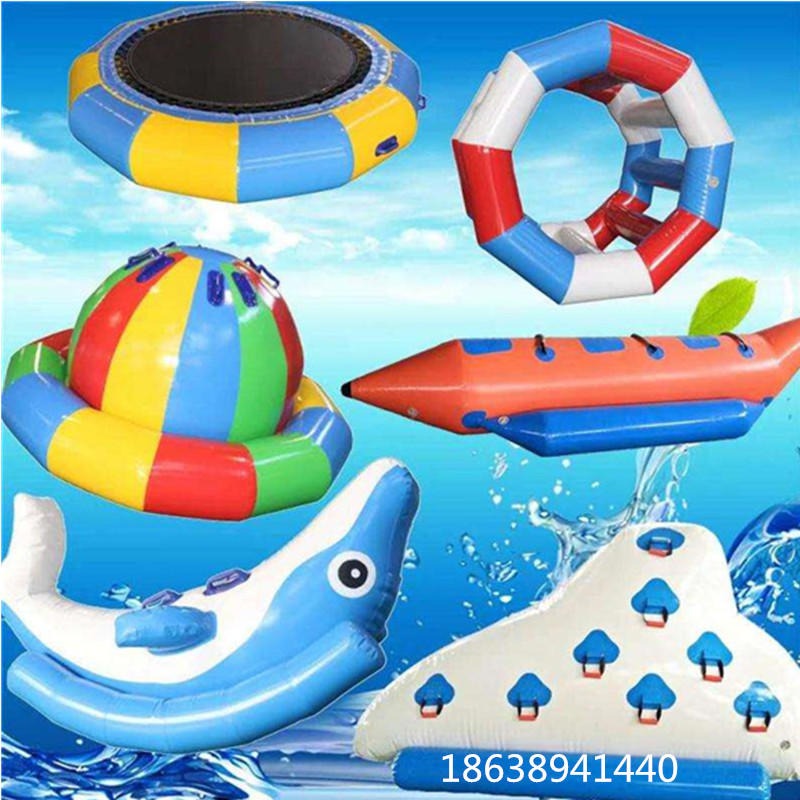 充气漂浮冰山儿童成人水上玩耍充气玩具 休闲娱乐设施室外攀岩图片