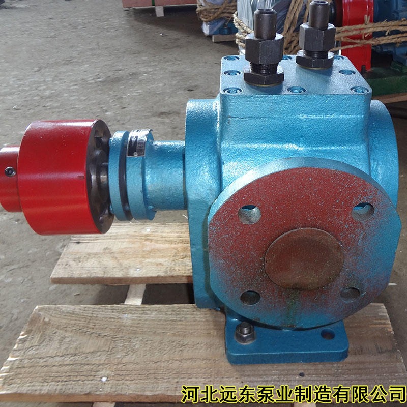 RCB-58保温齿轮泵,用于输送沥青输送泵在北京某防水材料公司