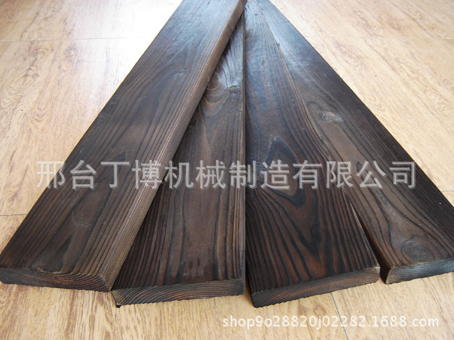 数控机床 表面碳化木机械 室内碳化木拉丝设备 丁博碳化木机械示例图9
