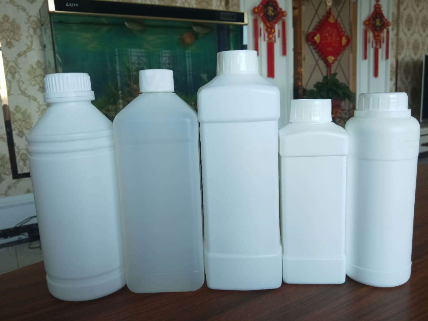 铭诺塑料 1kg洗衣液瓶 1000ml安利方瓶 1升消毒液瓶