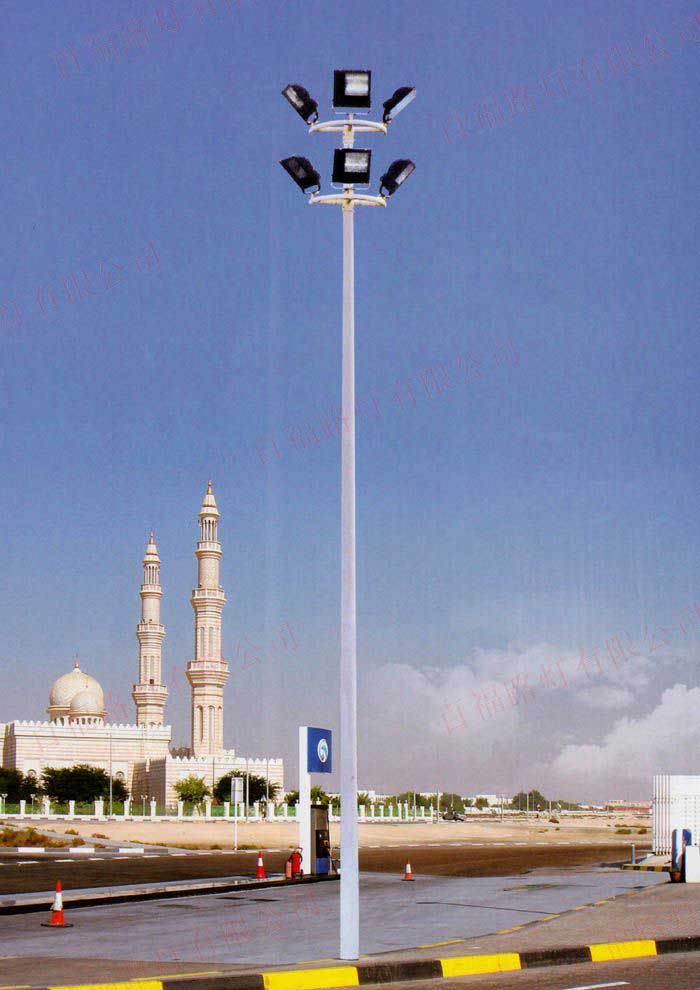 厂家定制12米高杆灯 户外防水防雷体育篮球场灯 广场球场灯路灯杆示例图21