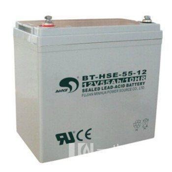 赛特蓄电池BT-HSE-80-12/HL 直流屏免维护电池 12V80AH UPS专用电池 长寿命胶体电池