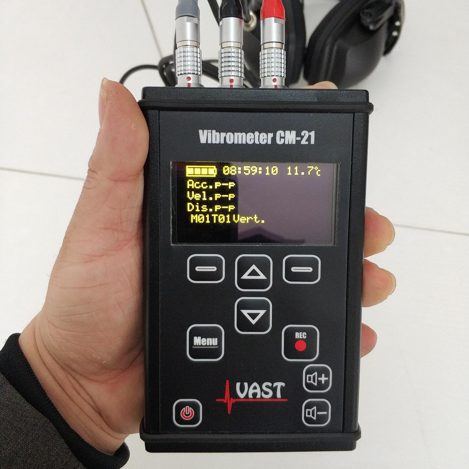 电机振动故障诊断分析仪 VAST DC23 振动分析仪 高级频谱分析仪