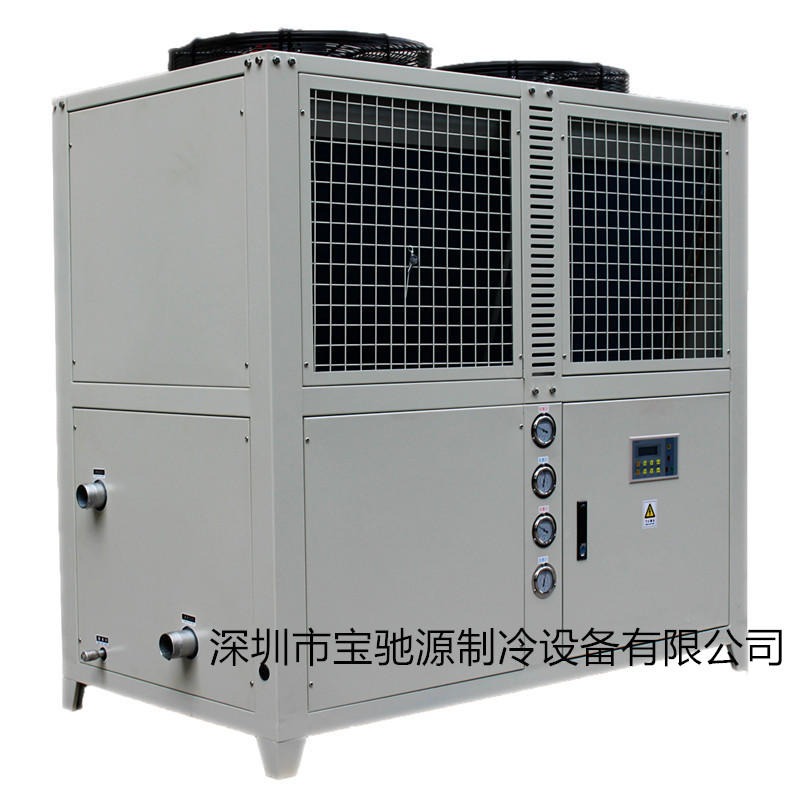 广东深圳冷却水处理室外制冷机 15HP风冷式工业冷水机  工业冷水机   宝驰源   BCY-15A图片