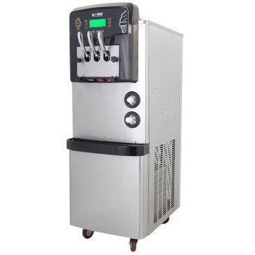 广绅冰淇淋机商用全自动甜筒机 商用冰激凌机 高膨化保鲜预冷机BX3368CER-D2型