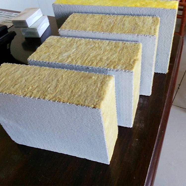 欧沃斯A1级岩棉插丝板 岩棉砂浆复合板 岩棉保温条 插钢丝岩棉板 轻质复合岩棉板