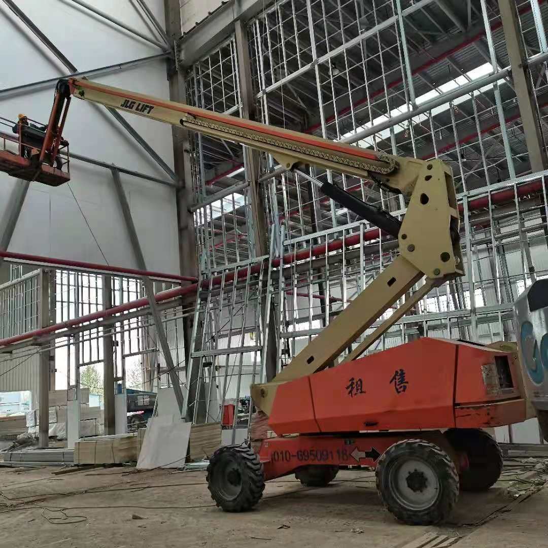 北京出租曲臂式直臂式15米20米柴电两用高空升降平台出租租赁