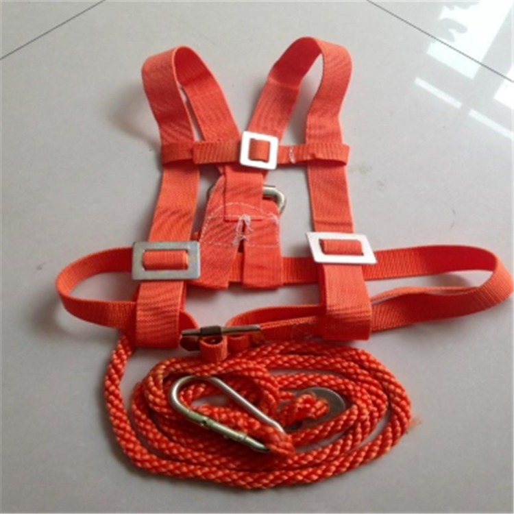 运城全身式高空作业安全带织带加厚 1.5米双钩安全带结实牢固图片