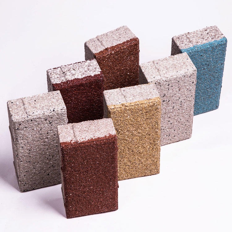 园林陶瓷透水砖  园林公园防滑透水砖  规格多样支持定制