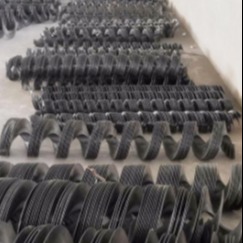 普航管道直销  环保设备单片螺旋叶片   碳钢绞龙叶片   锰钢材质   支持异形定做  量大价优