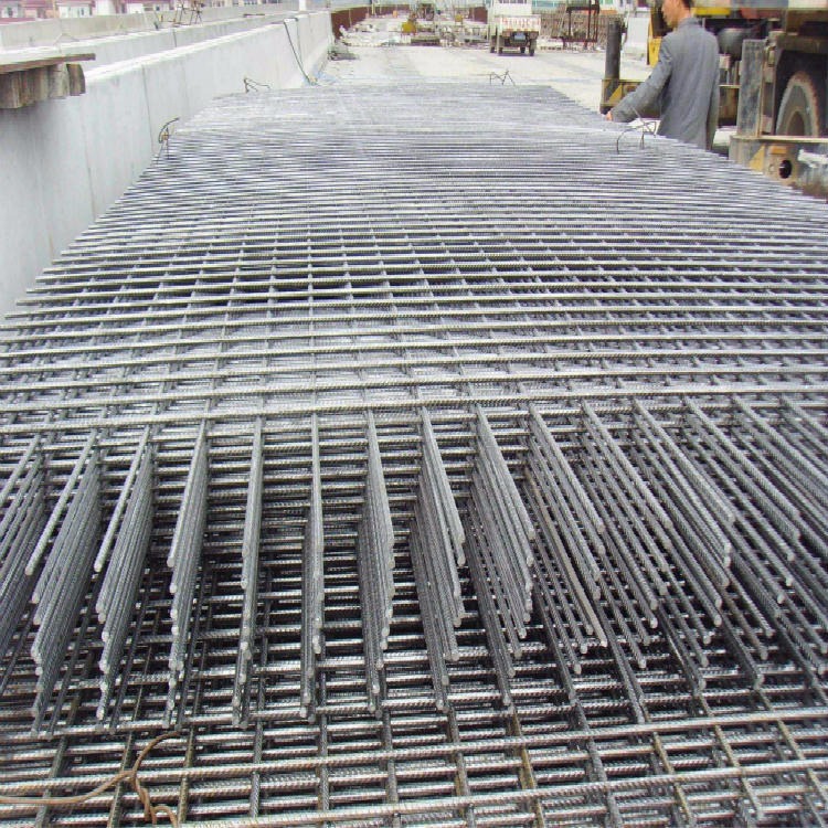 河北亚奇带肋钢筋焊接网片加工生产厂家-桥梁、隧道支护、公路抗裂钢筋网片