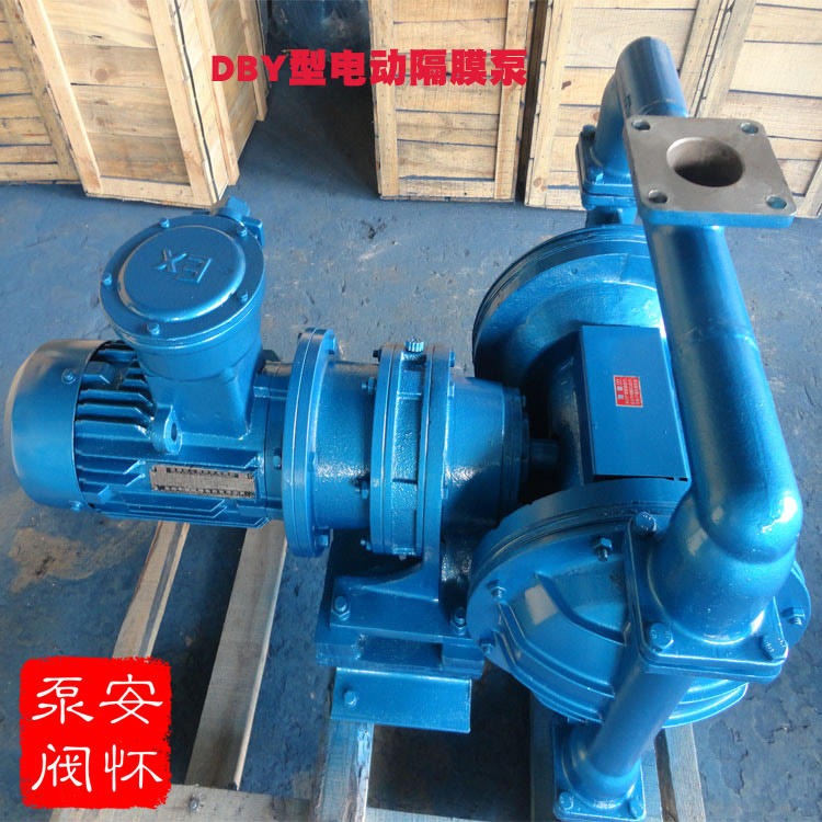 上海安怀电动型隔膜泵DBY-10电动式隔膜泵 电动试压泵