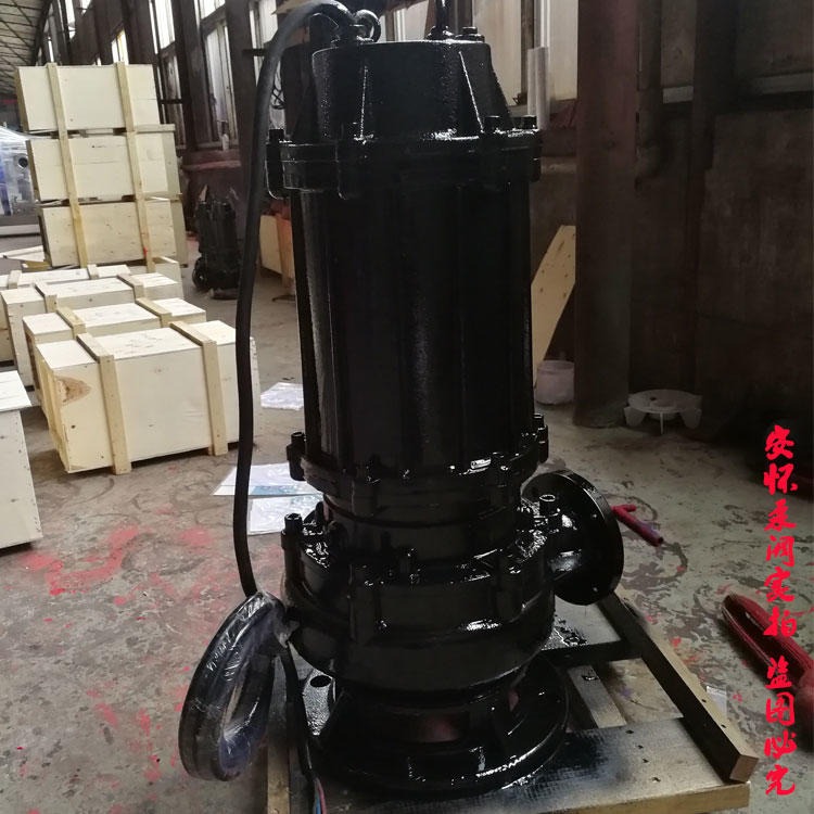 供应上海安怀QW65-35-10-2.2自动搅匀潜水排污泵厂家