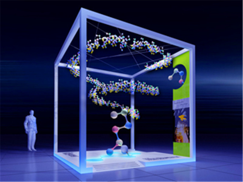 分子链结构   科技展品 科普器材 科技馆示例图4