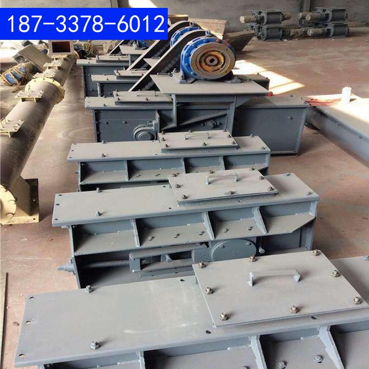 沃达环保 铸石刮板输送机 电子刮板输送机 供应现货 污泥刮板输送机