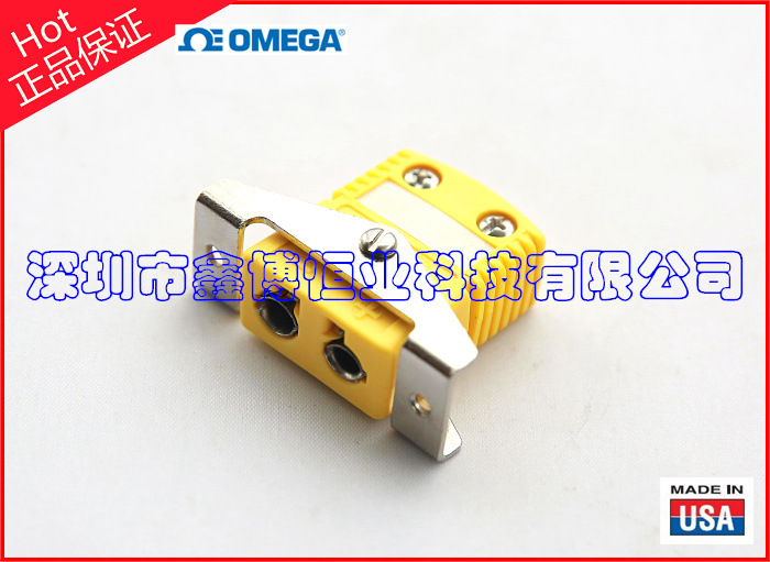 原装正品OSTW-K-F美国OMEGA大号K型热电偶插座 OMEGA母插座 黄色示例图3
