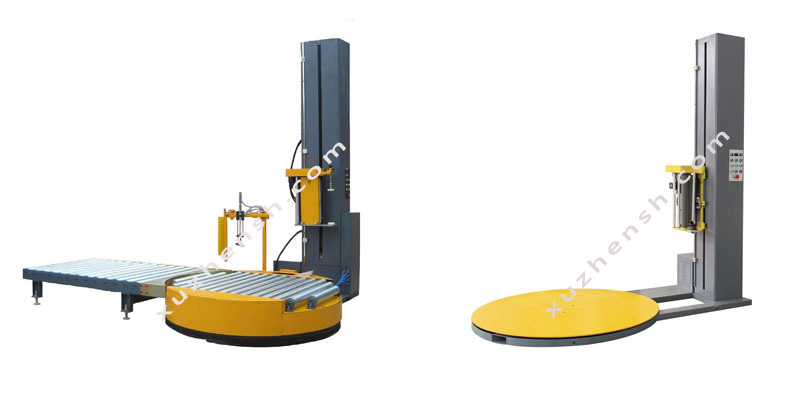 供应全自动型预拉伸缠绕膜包装 托盘缠绕机 加压式缠绕膜裹包机示例图10