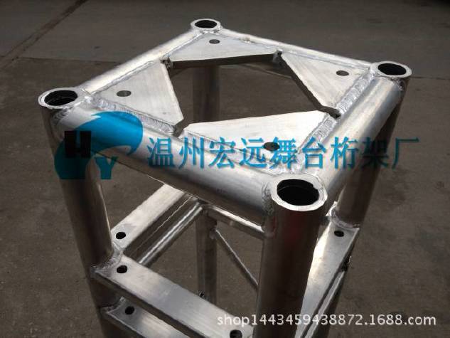 温州厂家直销电动葫芦专用悬吊铝合金横担 舞台灯光架配件示例图6