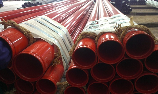 涂塑环氧钢管 供水涂塑钢管 消防内外涂塑钢管 电缆穿线涂塑钢管
