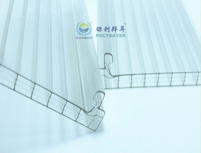 上海杨浦区PC阳光板二层三层四层多层蜂窝结构聚碳酸酯中空阳光板示例图100