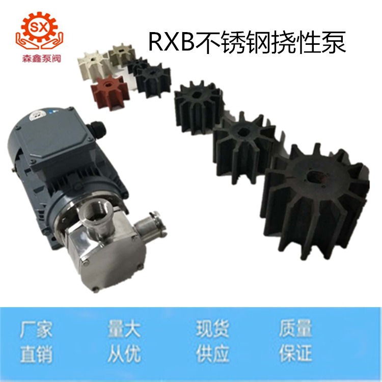 RXB-40不锈钢挠性转子泵 齿轮泵强自吸多种途自吸泵小尺寸