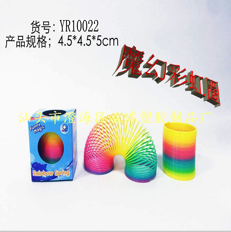 经典玩具千变万化台湾色彩虹圈益智玩具地摊货源批发广告礼品示例图30