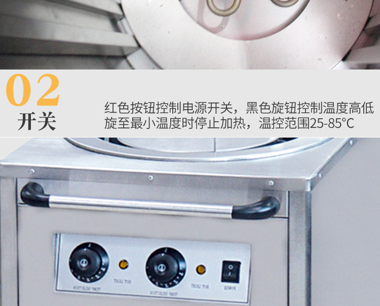 佳斯特DR-2电热保温暖碟机厂家商用保温双头暖碟机全不锈钢材质示例图12