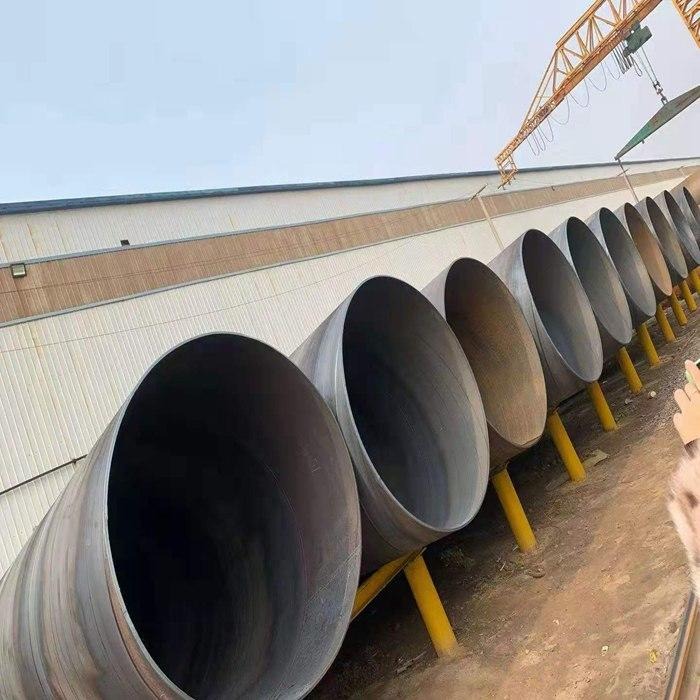 排水用低压碳素钢管 普通流体长输管道螺旋国标钢管  Q345B材质钢管