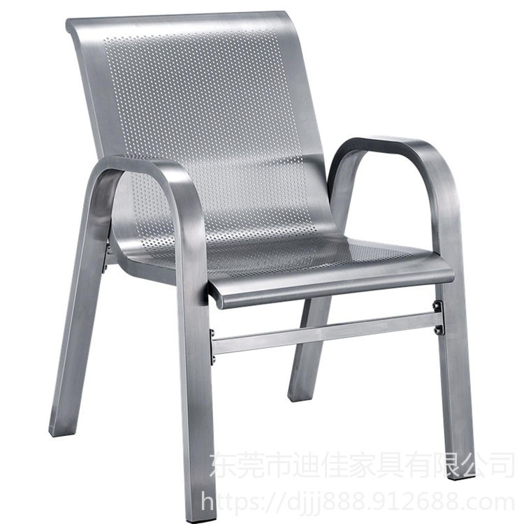 韶关不锈钢海军椅子 现代简约加厚铁椅 靠背椅 单人金属椅 工业风铝合金椅 可定制