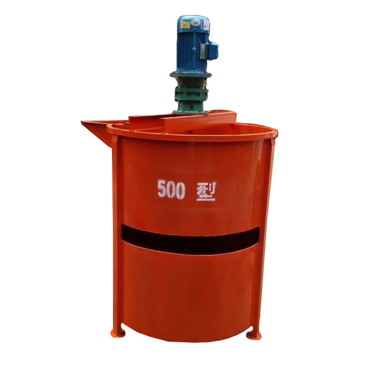 JW350双层搅拌桶加高加厚搅拌罐建筑施工JW900立式单层灰浆搅拌桶示例图8