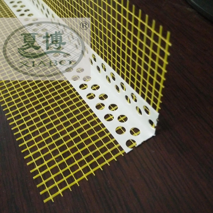 外墙转角带网布护角网  黄色网布护角网生产厂家  墙体保温护角网价格图片