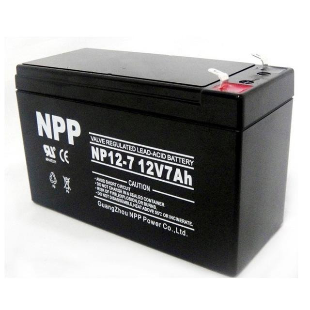 耐普12V7AH 耐普蓄电池NP12-7 铅酸免维护蓄电池 耐普蓄电池厂家 UPS专用蓄电池图片