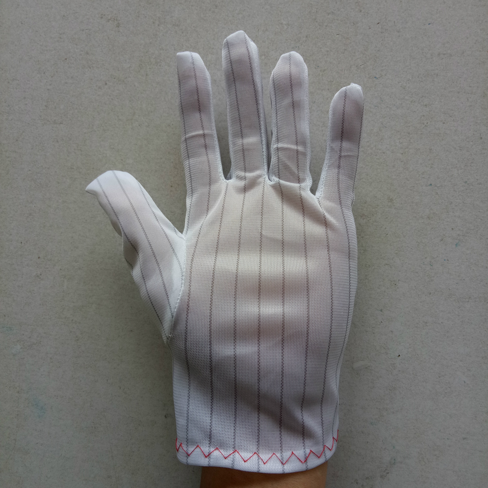 防静电双面条纹手套（长度22公分）示例图35