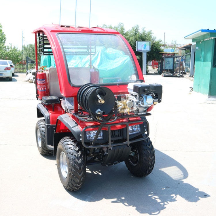 智创ATV250四冲双杠多功能沙滩四轮越野消防车 全地形开发式消防巡逻