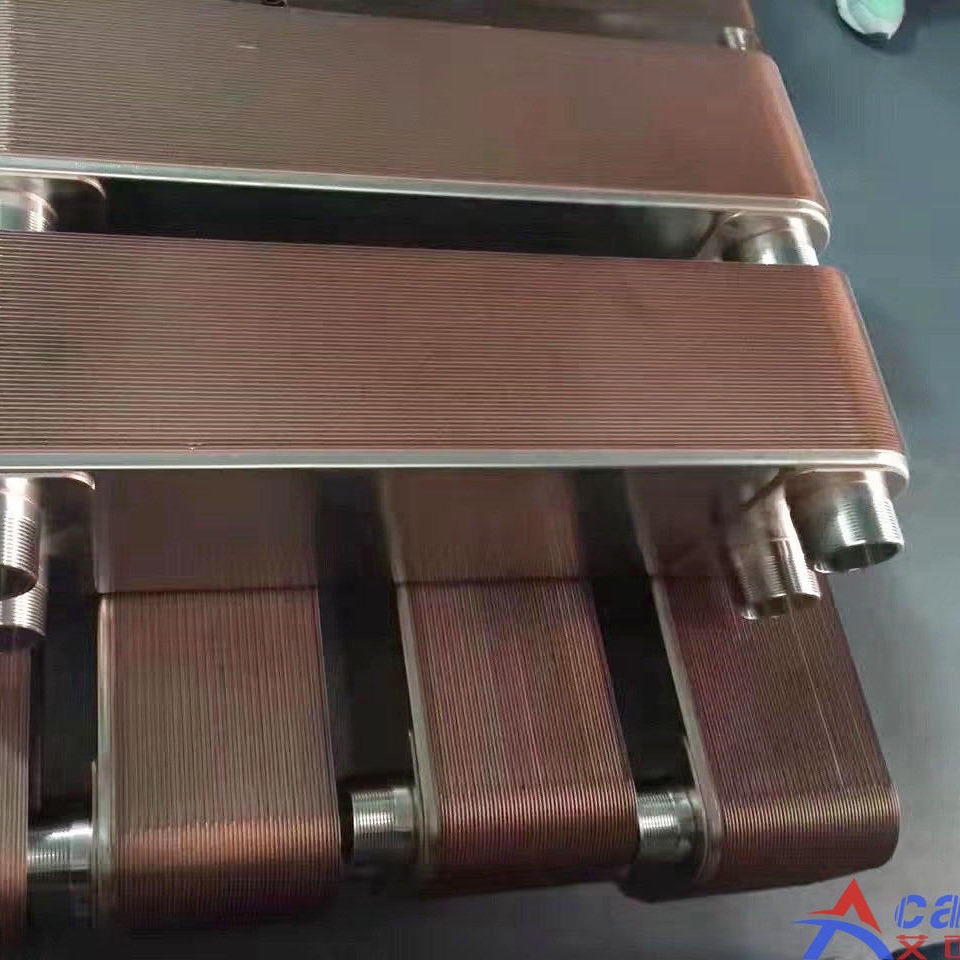 蒸汽加热专用钎焊板式换热器 机油冷却用钎焊冷却器 Acare/艾可瑞图片
