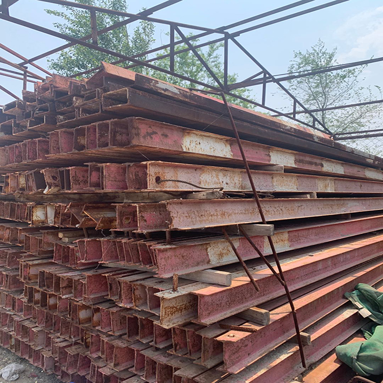 枣庄建筑工地优质旧工字钢旧16#18#工字钢全国高价回收工字钢价格众望二手建材