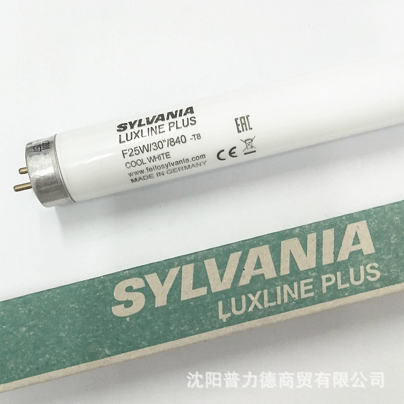 SYLVANIA 高端机电设备照明灯管F25W/30''/840 25W直管荧光灯示例图3