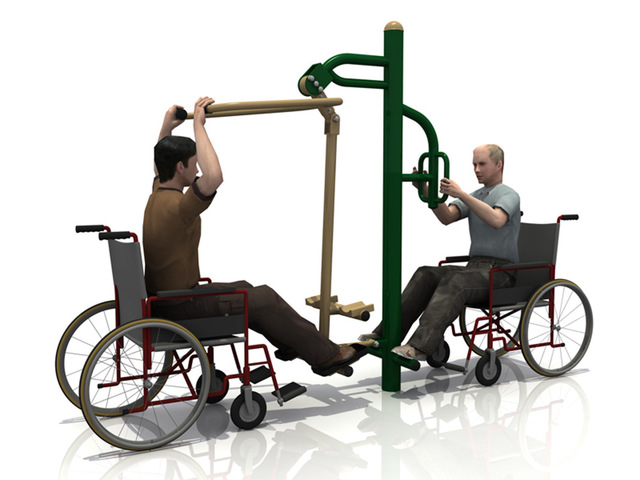 通奥直销专业加工销售残疾人运动器械户外健身器材/抬腿训练器图片