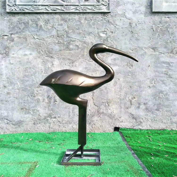 深圳大型玻璃钢仿铜动物雕塑 动物雕塑价格